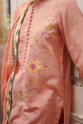 Autumn Winter Vol-01 Collection'24 By Sahar Pink Peony